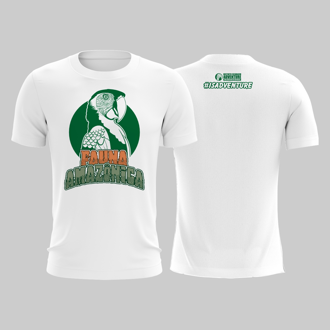 Camiseta Linha Fauna Amazônica Poliéster - Imagem 2