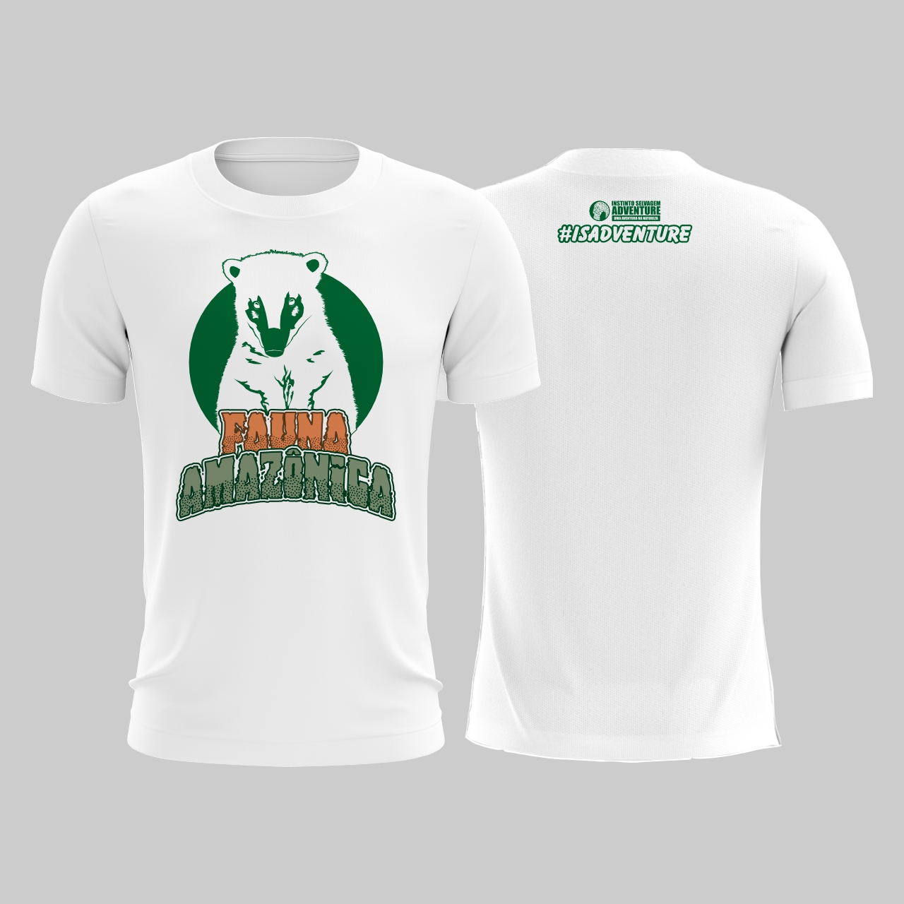 Camiseta Linha Fauna Amazônica Poliéster - Imagem 3